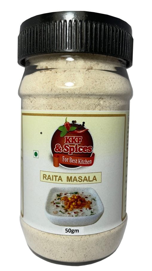 Kkf & Spices Raita Masala ( Lassi & Dhai Masala Pack Of One ) 50 Gm Jar