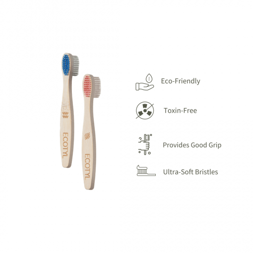 Ecotyl Kids Tooth Brush - Set Of 2 (2 Pc)