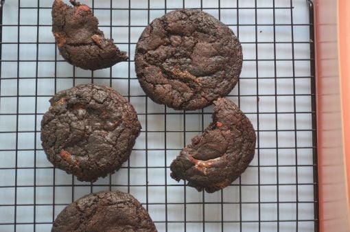 Shelly's Deli Vegan Double Chocolate Cookies (pack Of 4 * 50 Grams Each)