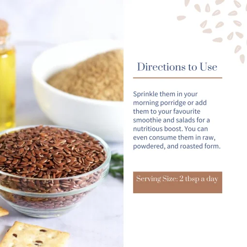 Ecotyl Organic Flax Seeds - 200 G