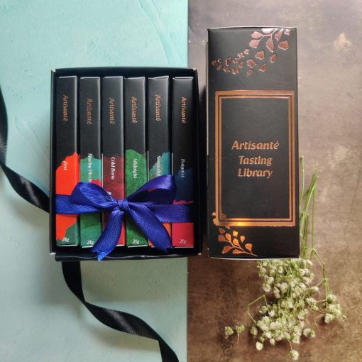Artisanté Mini Dark Chocolates Tasting Library Pack of 6 x 21g