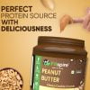 Fitspire Fit 100% Roasted Peanut Butter With Choco Cookie Crunchy Taste | 20g Protein | 340 G