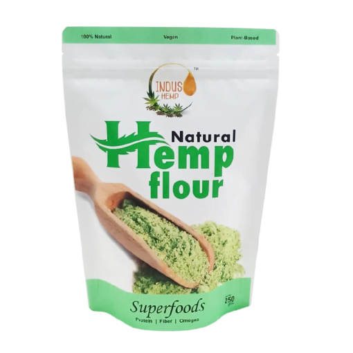 Indus Hemp Hemp Flour - Hemp Seed Powder |high In Fibre | Improves Digestion & Gut Health | Vegan And Gluten-free - 250gms