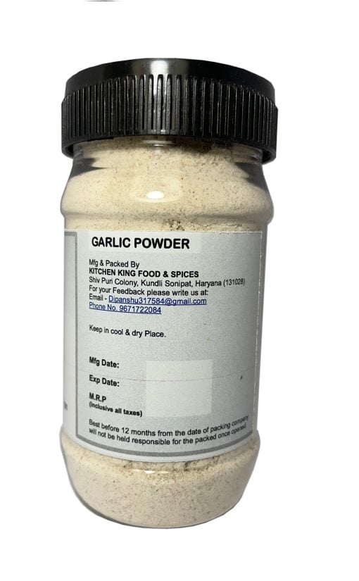 Kkf & Spices Galic Powder ( Lehsun Powder Pack Of One ) 50 Gm Jar