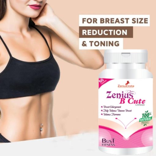 Zenius India Zenius B Cute Breast Tightening Kit Combo For Women's | Breast Reducing Kit | Breast Reduction Oil Or Cream