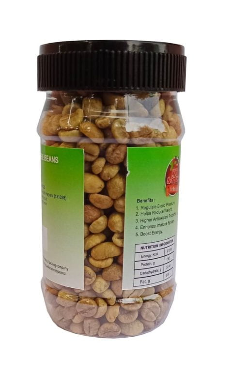 Kkf & Spices Green Coffee Beans ( Weight Loss Pack Of Two ) 100 Gm Jar