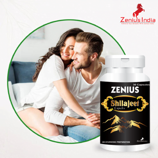 Zenius India Zenius Shilajeet Capsule For Men Premature Ejaculation And Immunity Booster - 30 Capsules