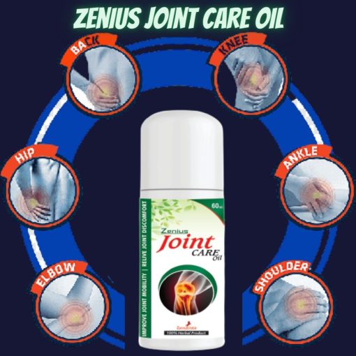 Zenius India Zenius Joint Care Oil For Joint Pain Relief - 60ml Oil