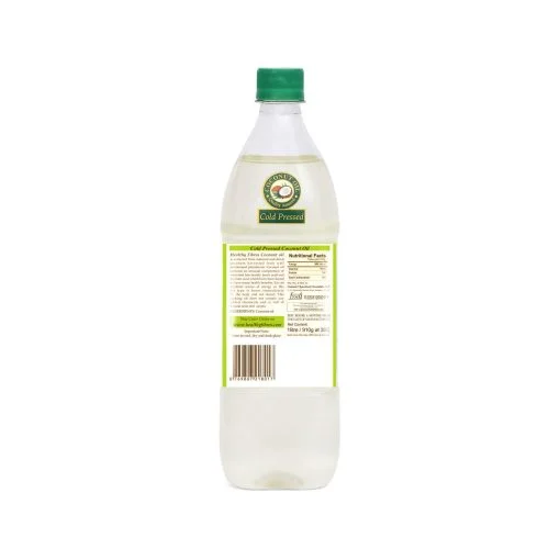 Healthy Fibres Cold Pressed Coconut Oil 1 & Coconut Oil 500ml Combo Pack 2