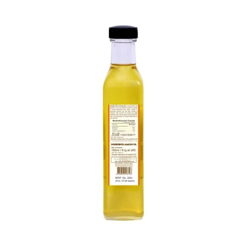 Healthy Fibres Cold Pressed Groundnut Oil 500ml & Almond Oil 250ml Combo Pack Of 2
