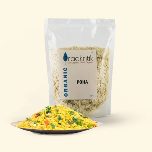 Organic Poha | 500 G | Praakritik