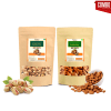 Healthy Fibres Almonds 500gm & Pistachio 100gm Combo Pack Of 2