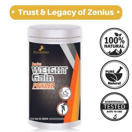 Zenius India Zenius Weight Gain Powder | Weight Gainer Supplement - 500g