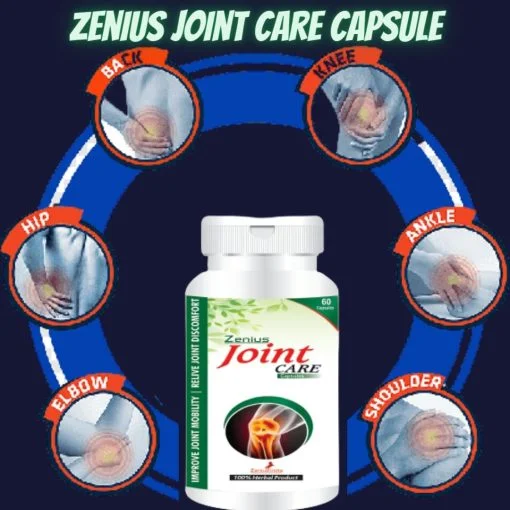 Zenius India Zenius Joint Care Capsule For Joint Pain Relief - 60 Capsules