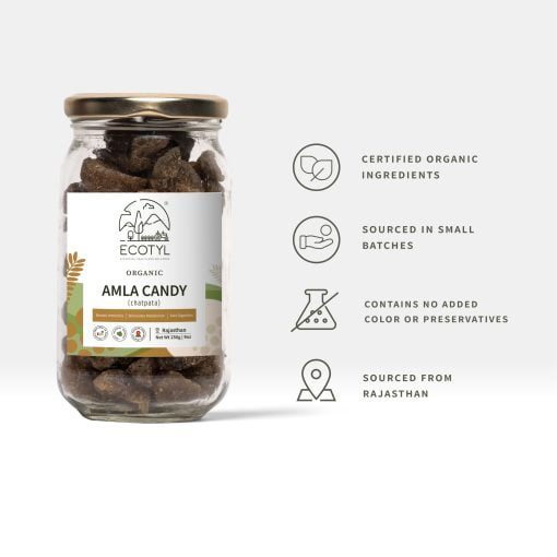 Ecotyl Organic Amla Candy (chatpata) - 150g