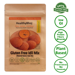 Banamin-gluten free low gi high protein healthy idli mix