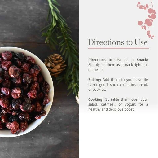 Ecotyl Natural Dried Cranberries - 150g