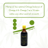 Cannasis Wellness Cannasis Hemp Oil (seeds) - 200ml | Hair Oil | Omega 3 | Vitamin E | Skin Oil | Cold Pressed | Unrefined | Multipurpose Oil | Massage Oil | Pain Relief