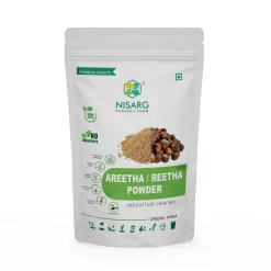Nisarg Organic Farm Nisarg Organic Aretha/ Reetha/ Soapnut Powder