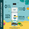 Eastern Lights Cucumber & Elderflower Seltzer Water (Sparkling Water) | 500ml x Pack of 4 | 100% Natural Flavour | Zero Sugar & Zero Calories | No Aspartame or Stevia (Copy)