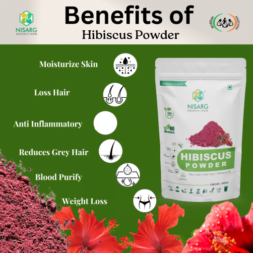 Nisarg Organic Farm Nisarg Organic Hibiscus Powder