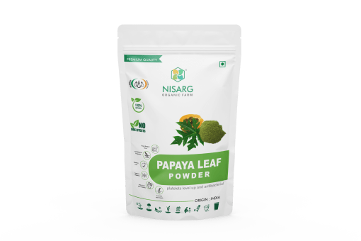 Nisarg Organic Farm Nisarg Organic Papaya Leaf Powder