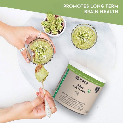 Forest Zen Matcha Green Tea Powder For Weight Loss- Detox Green Tea Matcha Tea Box (150 G)