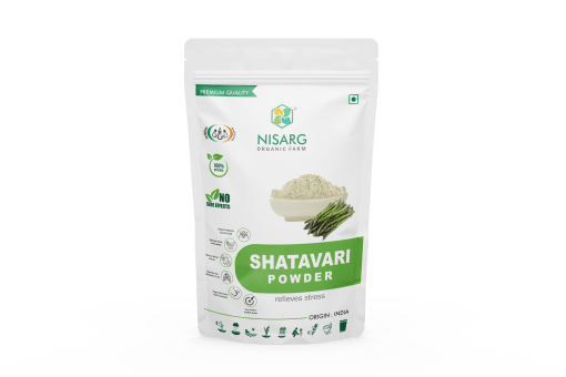 Nisarg Organic Farm Shatavari Root Powder