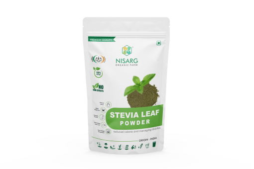 Nisarg Organic Farm Nisarg Organic Stevia Leaf Powder