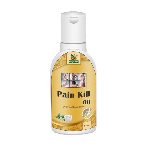 Divya Shri Pain Kill Pain Relief Massage Oil, Immediate & Long-lasting Pain Relief And Healthy Joints