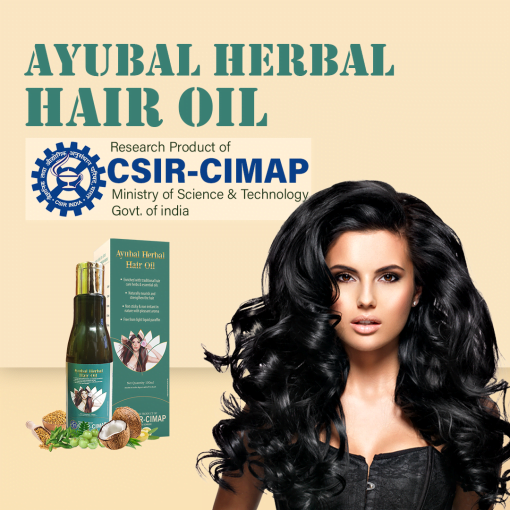 Divya Shri Ayubal Herbal Hair Oil Reduces Dandruff & Hairfall With The Power Of Nature Herbal Hair Oil Csir-cimap Govt. Of India Approved (lab Tested)