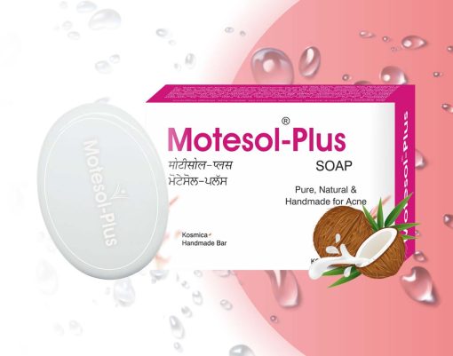 Tantraxx Motesol Plus Natural Herbal & Handmade Acne Prevention Soap For Men & Women (pack Of 3) 75 Gm Each