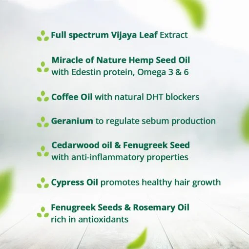 Hampa Hemp Hair Growth Oil 100 Ml + Hampa Hemp Hair Growth Serum 100ml