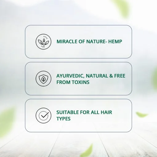 Hampa Hemp Hair Growth Oil 100 Ml + Hampa Hemp Hair Growth Serum 100ml
