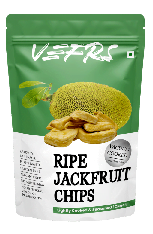 Combo Of Vefrs- Purple Sweet Potato, Ripe Jackfruit Chips, & Ripe Banana Chips | Gluten Free | Vacuum Cooked | Not Deep Fried | Msg Free| Gmo Free | Plant Based - Pack Of 3 (1 Each)