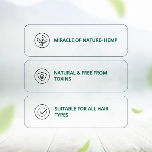 Hampa Hemp Moringa Hair Oil | With Hemp, Moringa | Contains Omega 3&6, Vitamin E | Prevent Hair Fall And Dandruff | 100 Ml