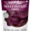 Combo Of Vefrs- Purple Sweet Potato, Ripe Jackfruit Chips, & Ripe Banana Chips | Gluten Free | Vacuum Cooked | Not Deep Fried | Msg Free| Gmo Free | Plant Based - Pack Of 3 (1 Each)