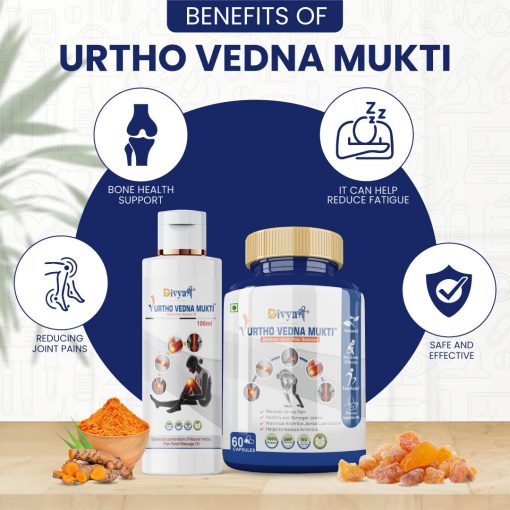 Supports Ayurvedic Medicine Supplement for Knee, Joint, Arthritis Pain & Flexibility Maintenance, joint and body pain relief 100% Ayurvedic Kit