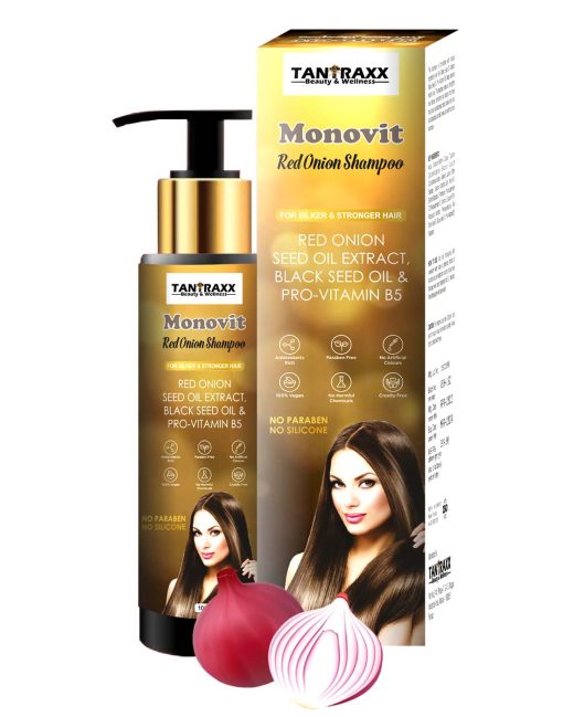 Cyrilpro Monovit Red Onion Anti-hairfall, Anti-dandruff Shampoo For Men & Women ( 100 Ml )