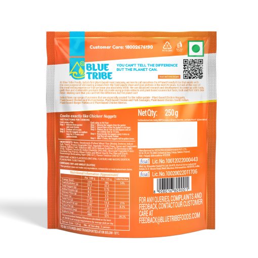 Blue Tribe Plant-based Chicken Nuggets - 250g (pack Of 2)