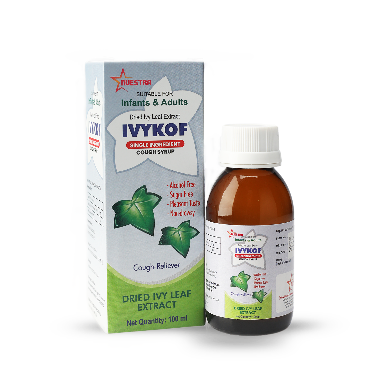 IVYLIX Cough Syrup Amman Pharma, 53% OFF | www.pinnaxis.com