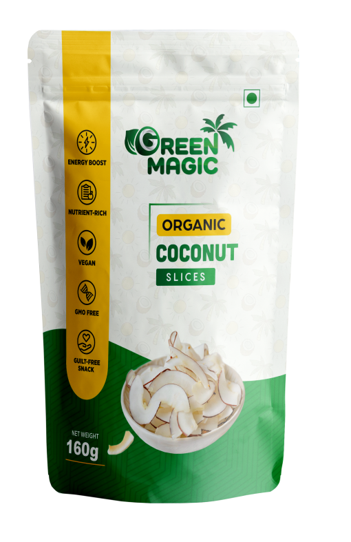 Green Magic Coconut Slices
