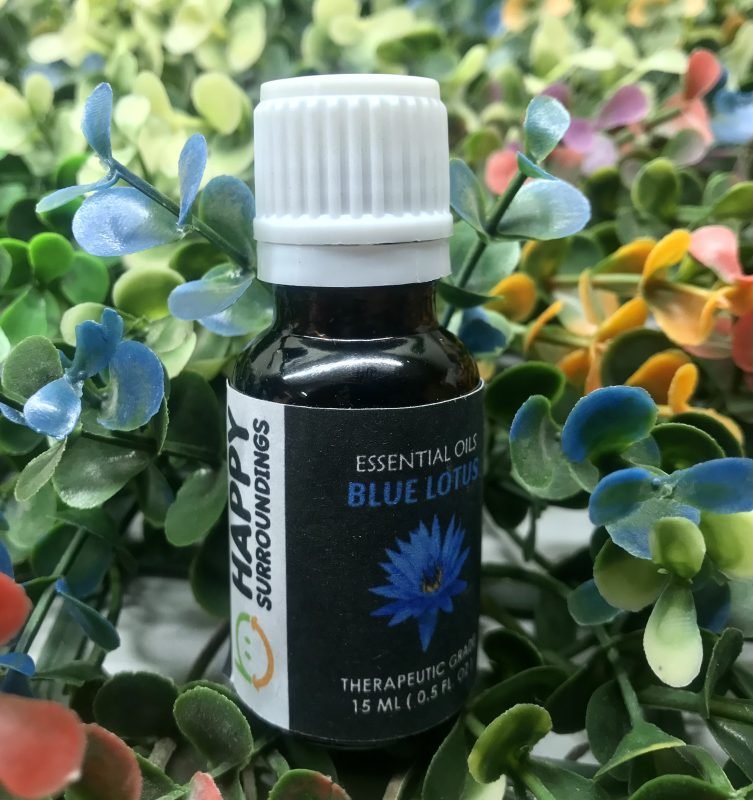 Happy Surroundings Blue Lotus Essential Oil (10ml) VeganMall