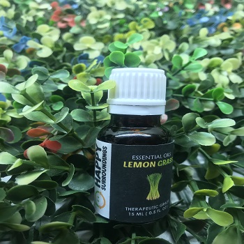 Happy Surroundings Lemongrass Essential Oil (15ml)
