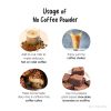 Satopradhan No Coffee Powder 200g - Prepared Using Organic Chickpeas/kabuli Chana - Non Stimulant Caffeine Free & Dairy Free Fine Powder Witho