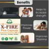 Qasmi Ayurveda X Fire Plus Capsules (60 Caps) – For Boosting Stamina & Power Male Strength Penis Size Enlargement, Improves Energy Level, Stamina & Strength, Natural Testosterone Booster, 2x Increased Physical Performance, 100% Original & Organic, For Sexual Health, Sexual Wellness, Sex Booster Ayurvedic Suppliment For Increases Mens Power, Sex Power, Sex Power Medicine, Sex Timing, Sexual Medicine, Sex Power Badane Ki Dawa, Ling Ki Dawa, Sexual Wellness Capsule, Long Lasting Erection For Men