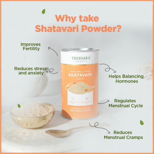 Treesara Organica Shatavari Powder