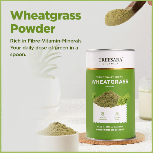Treesara Organica Wheatgrass Powder