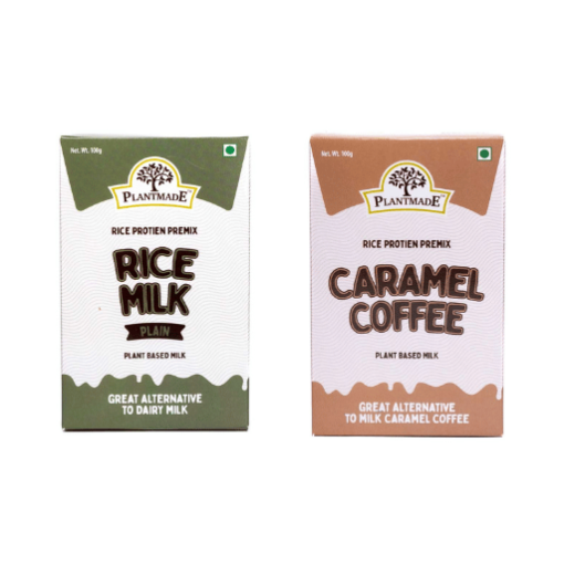 Plantmade Caramel Coffee & Rice Milk Combo