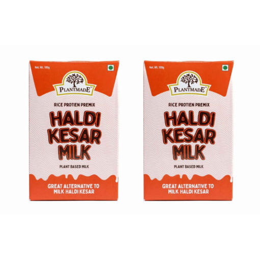Plantmade Haldi Kesar Milk Combo